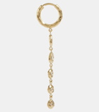 Octavia Elizabeth Charmed Micro Gabby 18kt gold earrings with diamonds