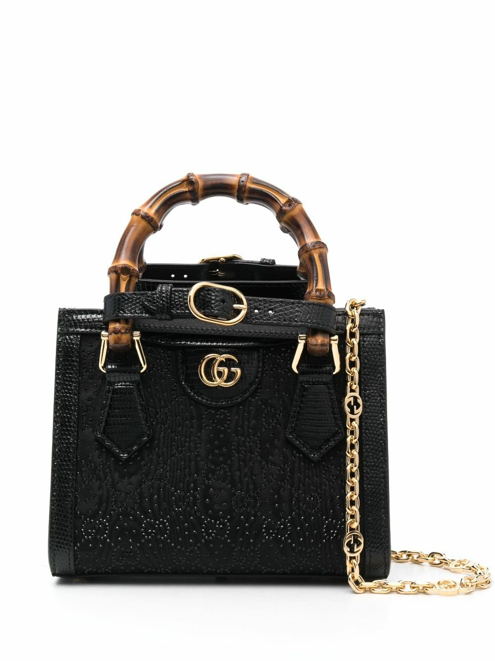 GUCCI - Leather Top-handle Bag Gucci