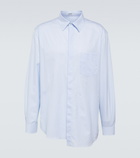 Loewe Asymmetric cotton poplin shirt