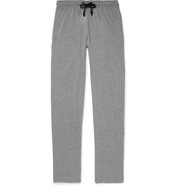 Photo: Schiesser - Cotton-Jersey Pyjama Trousers - Gray