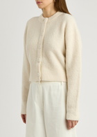 Clea Arthur Alpaca-blend Cardigan Cream