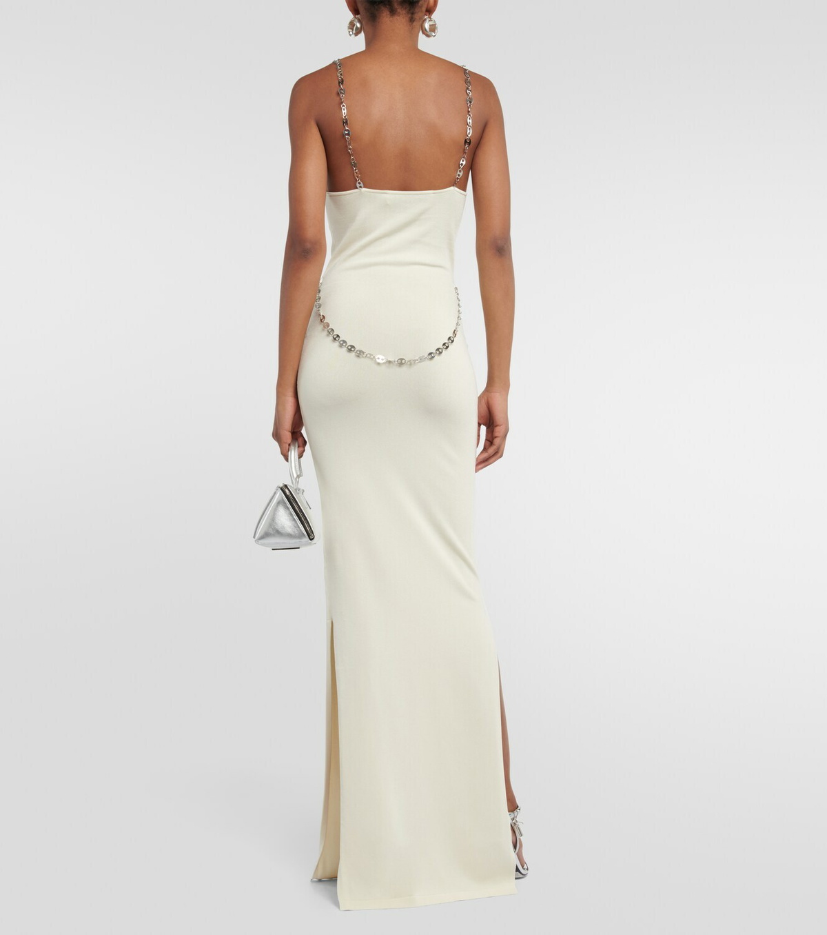 【Aya Muse】 Veluti embellished crochet maxiドレス Aya Muse - Veluti embellished crochet maxi dress Aya Muse
