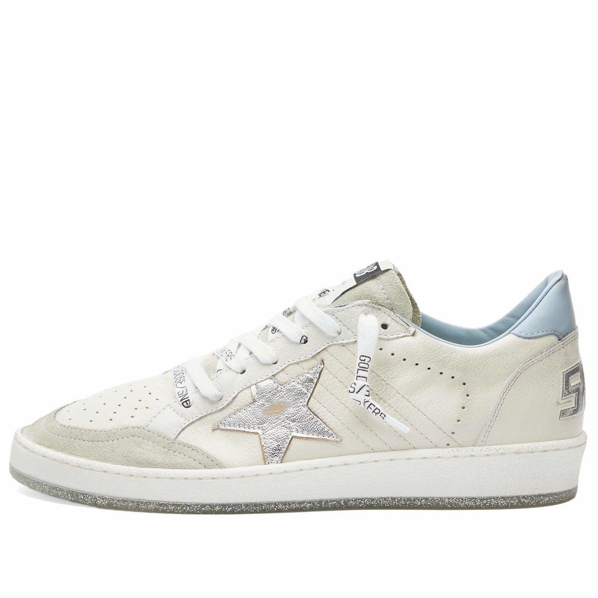 スニーカー Golden Goose Deluxe Brand Ball Star Golden Goose Women's Ball Star Leather Sneakers in White
