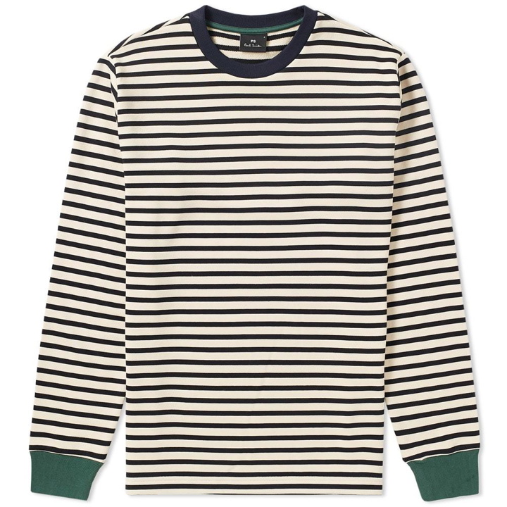 Photo: Paul Smith Contrast Stripe Sweat Black