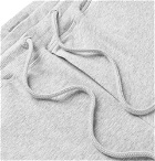 Hanro - Mélange Loopback Stretch-Cotton Jersey Sweatpants - Gray