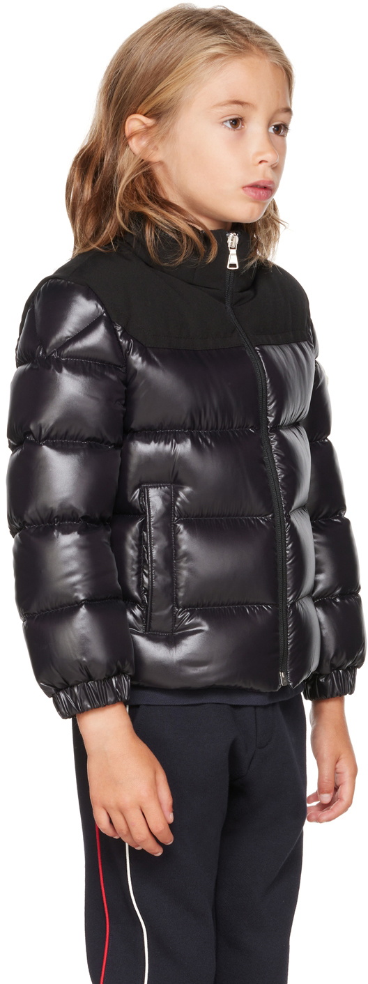 Moncler Enfant Kids Black Adilie Down Jacket Moncler Enfant