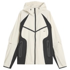 Nike Men's Tech Woven Pro Jacket in Light Bone/Black/Black