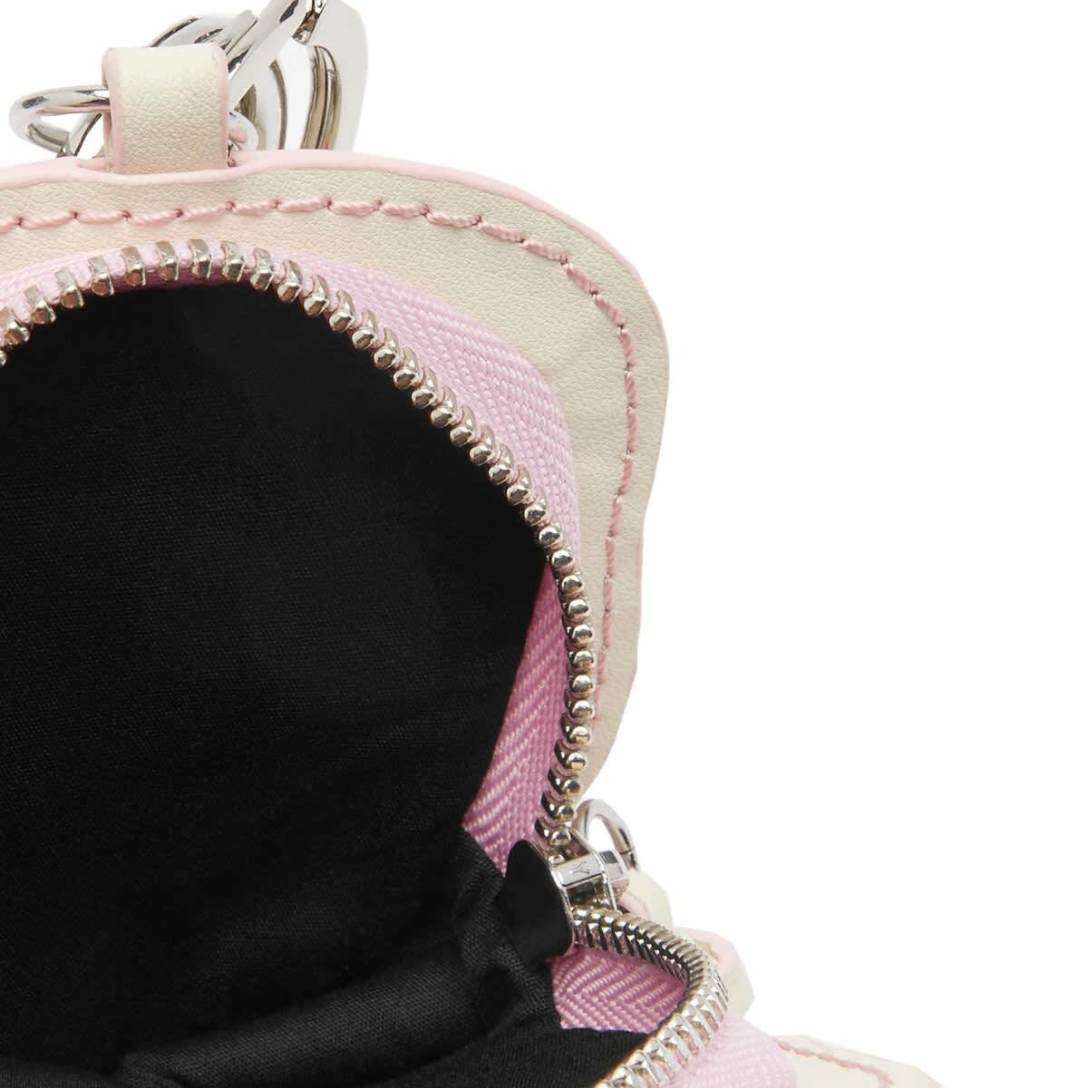 Ganni Key Chains Pink Nectar/キーホルダー バックチャーム GANNI Women's Funny Keyring Coin Purse in Pink Nectar GANNI