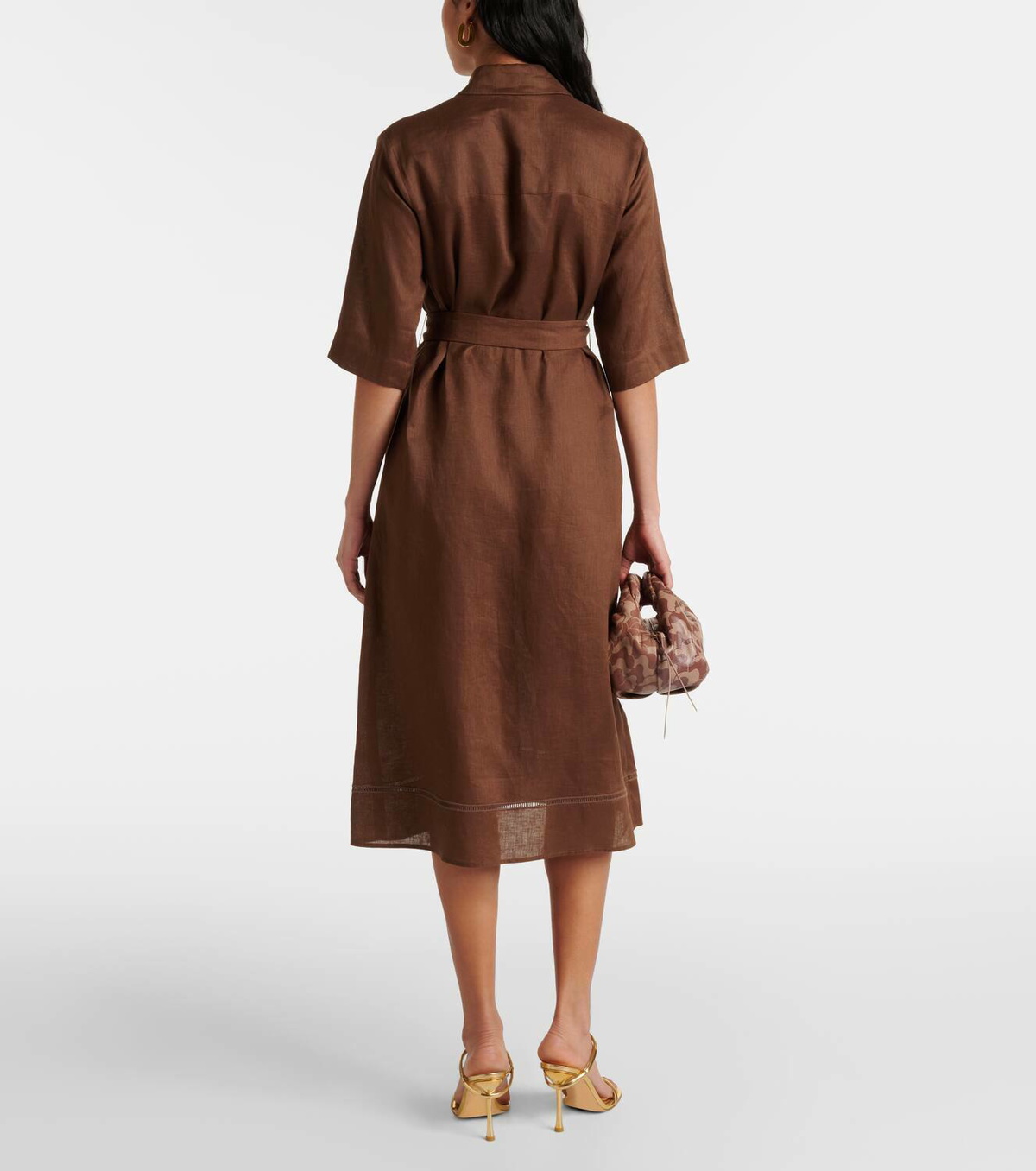 Max Mara Nocino linen shirt dress Max Mara