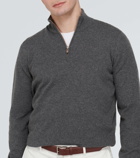 Brunello Cucinelli Cashmere half-zip sweater