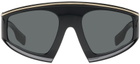 Burberry Black Brooke Mask Sunglasses