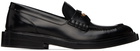 Versace Black Medusa Loafers