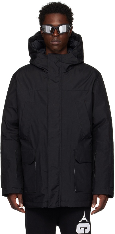 Photo: Givenchy Black Hooded Down Jacket