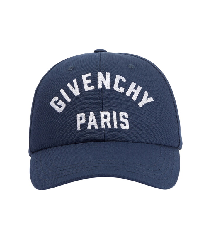 Photo: Givenchy Logo cotton baseball cap