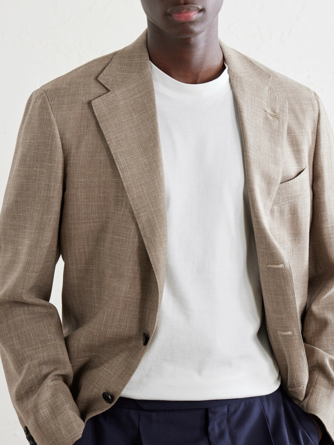 Brioni - Cotton-Jersey T-Shirt - White