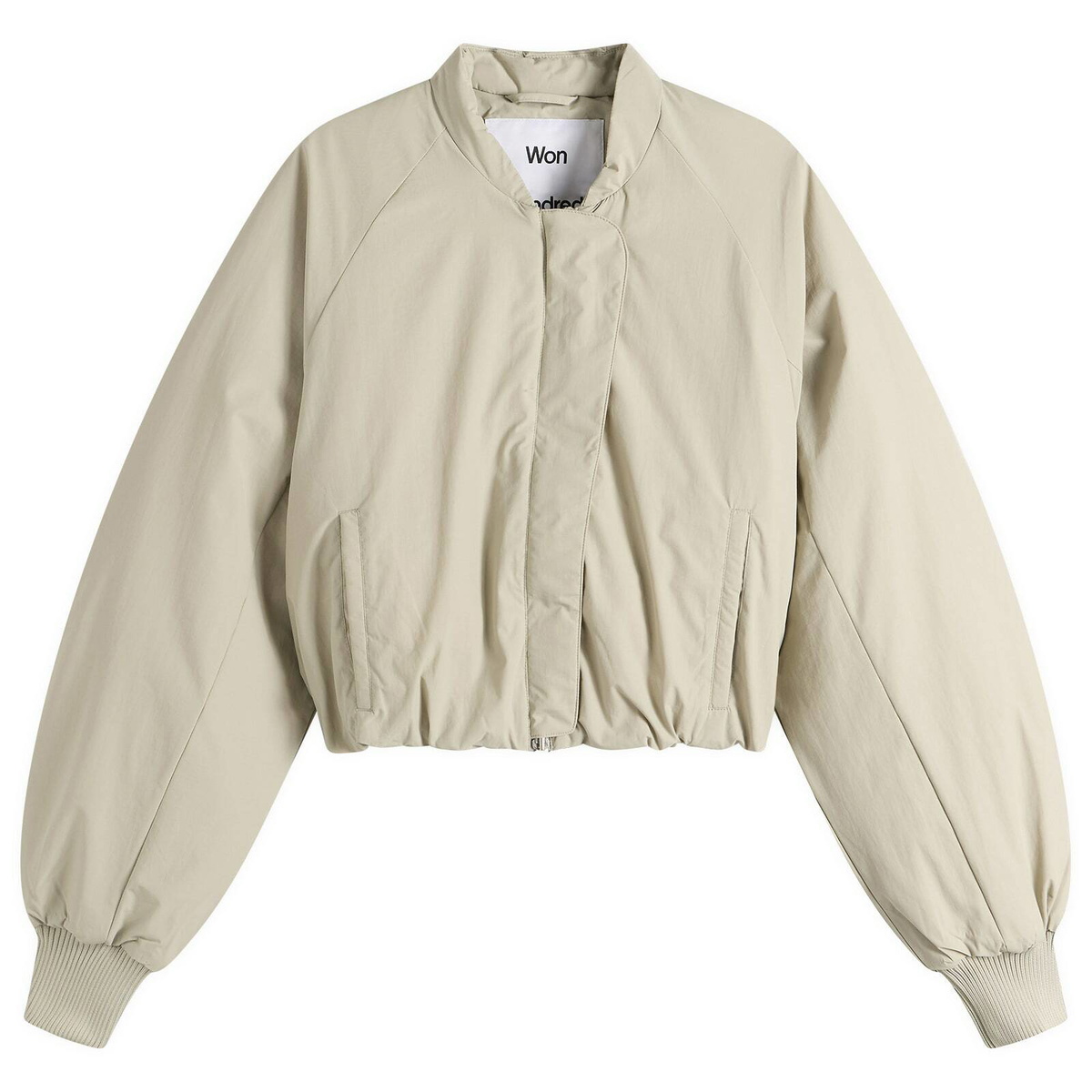 Won Hundred Women's Ola Bomber Jacket in Willow Gray