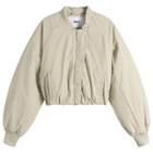 Won Hundred Women's Ola Bomber Jacket in Willow Gray