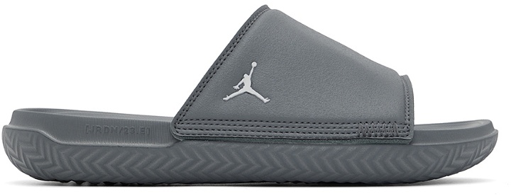 Photo: Nike Jordan Gray Jordan Play Slides