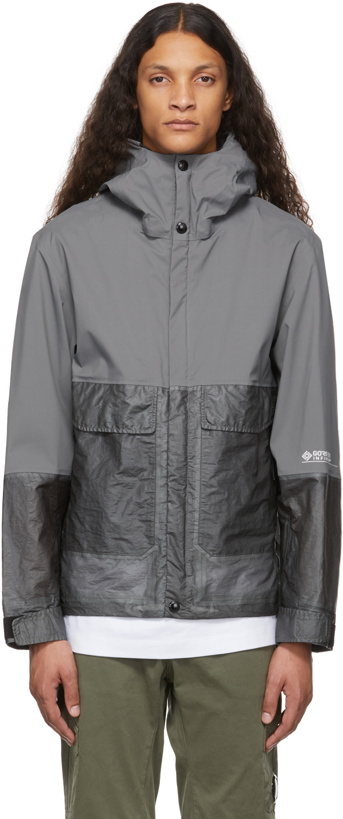 Photo: C.P. Company Grey Gore-Tex Infinium Goggle Jacket