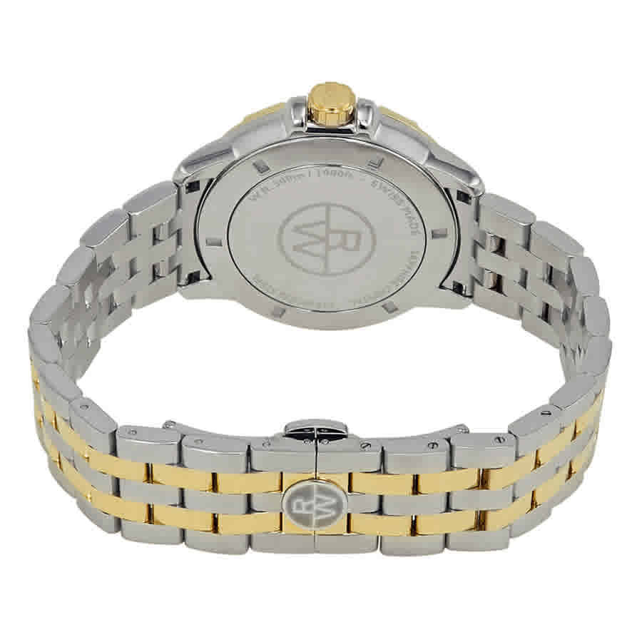 Raymond Weil Tango Blue Dial Two-tone Mens Watch 8160-STP-00508