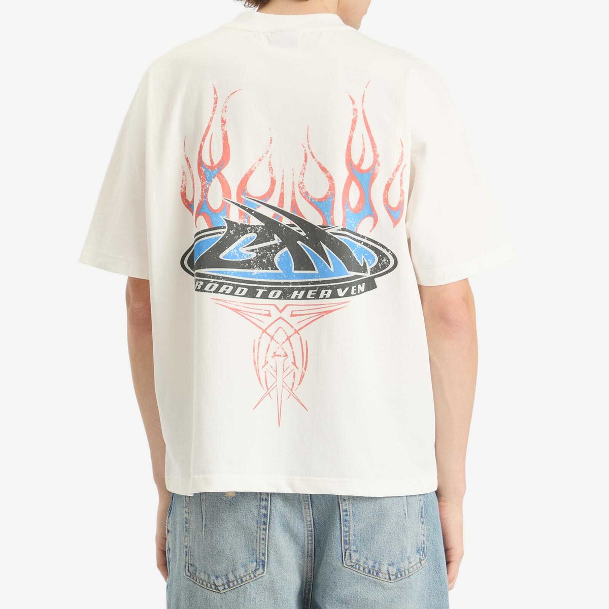 God Made Men's Path To Heaven T-Shirt in White