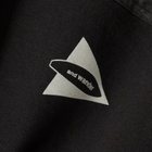 END. x and wander Print Pocket T-Shirt in Black