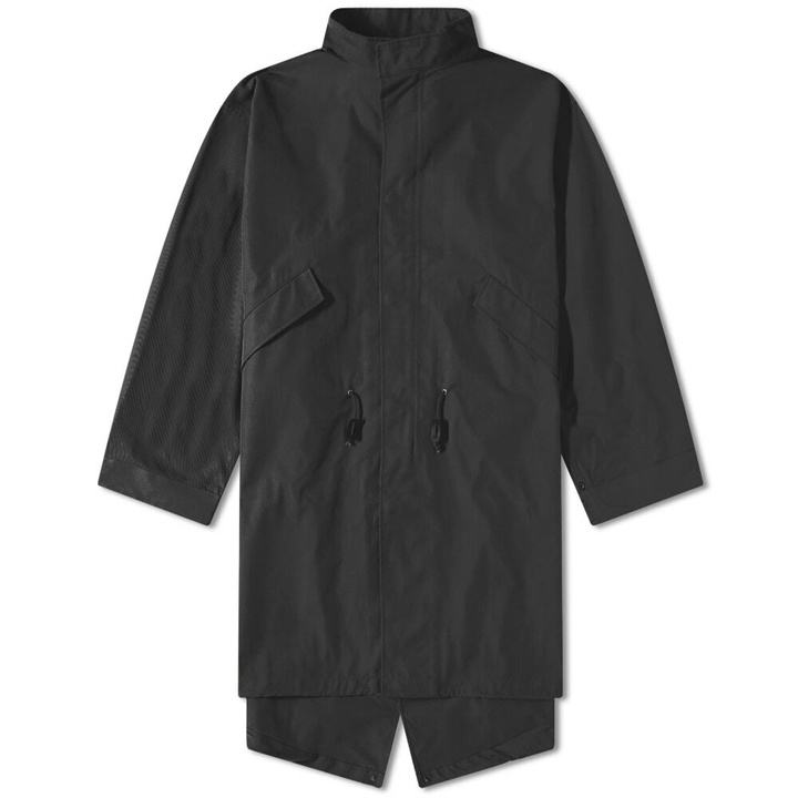 Photo: Uniform Bridge Men's M65 Fishtail Jacket in Black