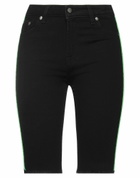 Represent Womens Denim shorts in Black