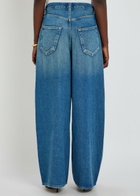 Agolde Rounded Baggy Wide-leg Jeans Blue