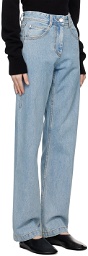 LOW CLASSIC Blue Straight-Leg Jeans