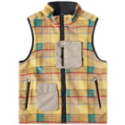 Canada Goose Men's & NBA Collection with UNION Legion Fleece Vest in Legacy Tartan Gold