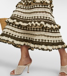 Zimmermann Devi crochet cotton midi dress