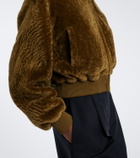 Arma Azra shearling bomber jacket