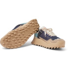 Off-White - Odsy-1000 Suede, Mesh and Rubber Sneakers - Blue
