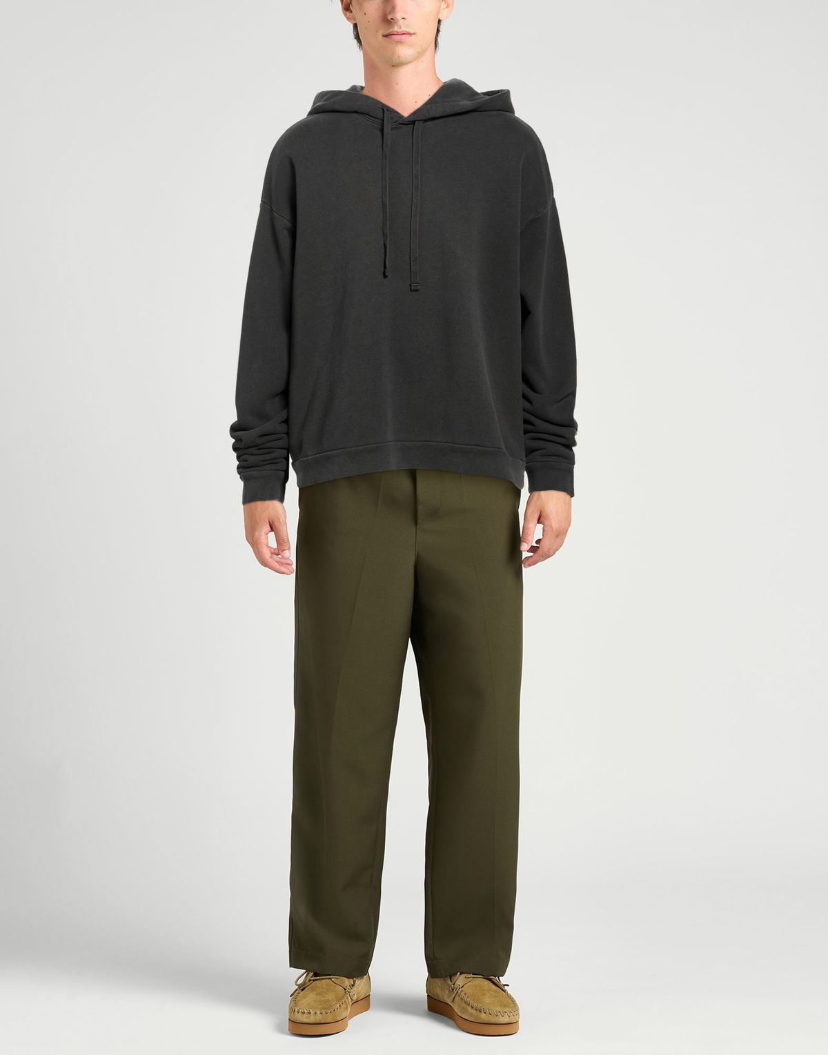 Agolde Mens Sweatshirt Charcoal