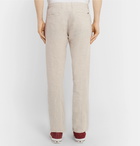 NN07 - Simon Tapered Linen Trousers - Ecru