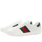 Gucci Men's New Ace GRG Sneakers in White