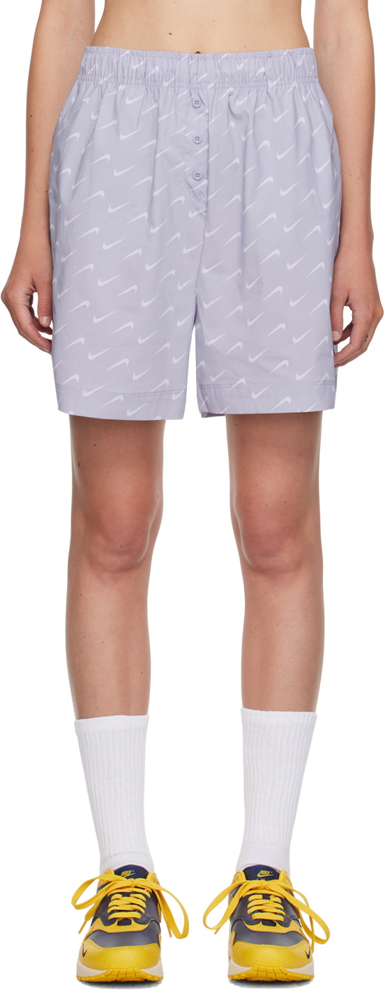 Nike Purple Sportswear Everyday Modern Shorts Nike