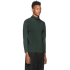 Homme Plisse Issey Miyake Green Basics Turtleneck