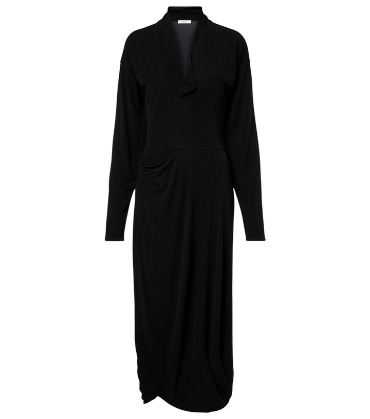 Photo: Lemaire Draped crêpe jersey maxi dress