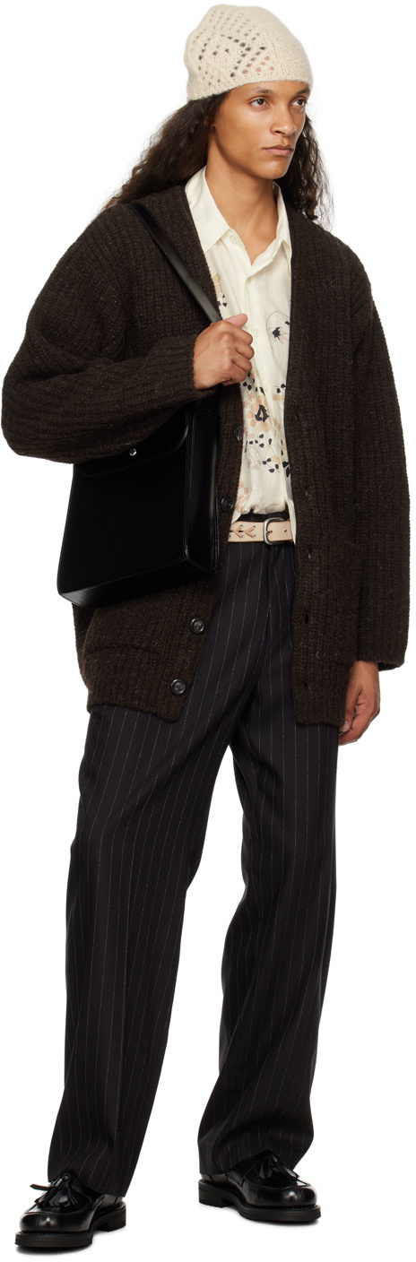 Our Legacy Brown Colossal Cardigan Our Legacy