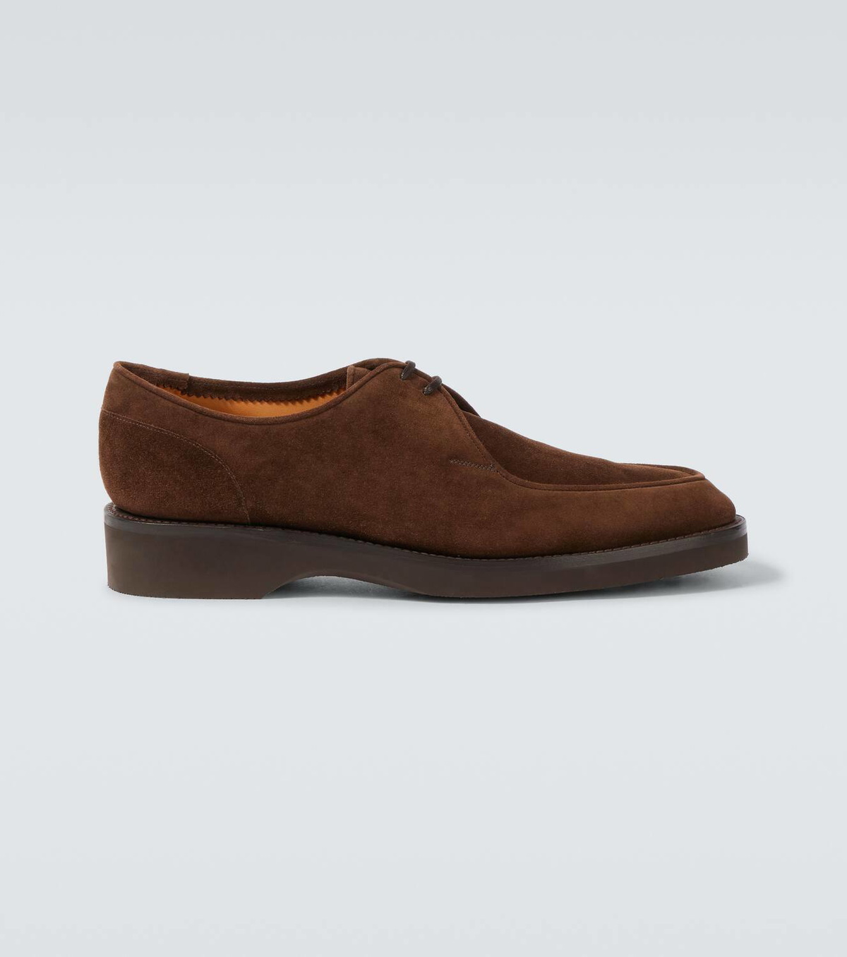 John Lobb Smith suede Derby shoes