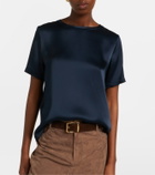 'S Max Mara Satin T-shirt