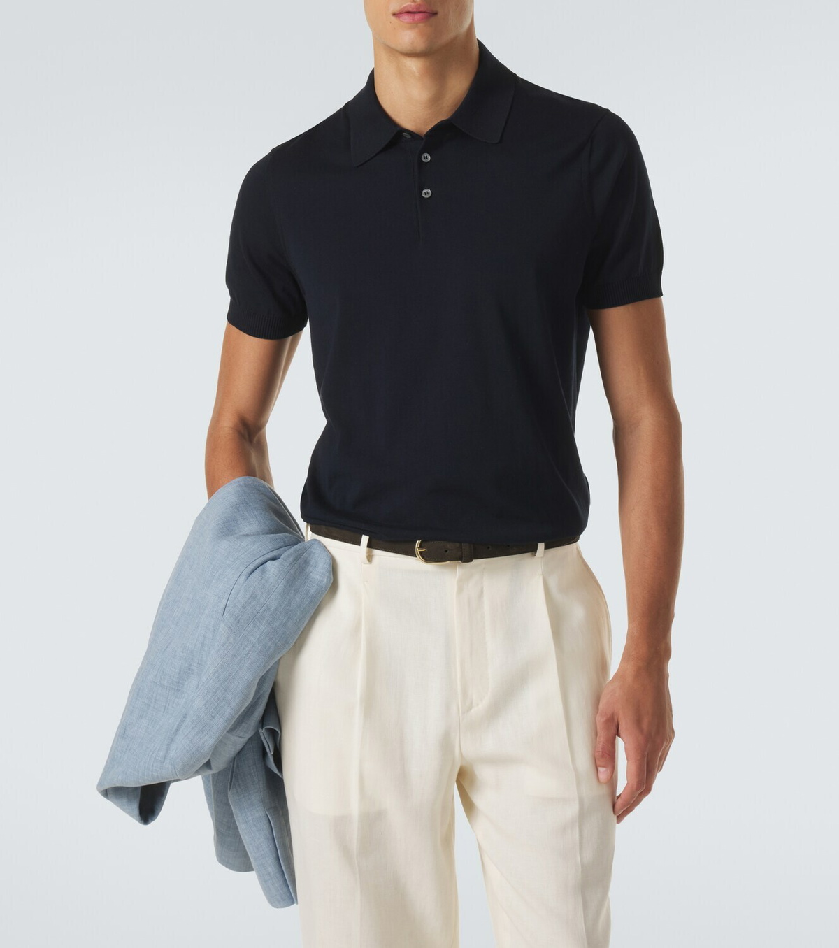 Dunhill Cotton and silk sweater