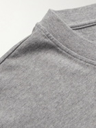Wood Wood - Bobby Logo-Print Cotton-Jersey T-Shirt - Gray
