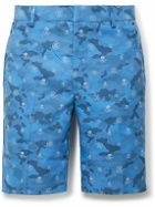 G/FORE - Icon Slim-Fit Camouflage-Print Twill Golf Shorts - Blue
