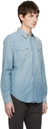 RRL Blue Slim-Fit Shirt
