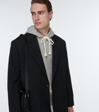 Acne Studios Face cotton hoodie