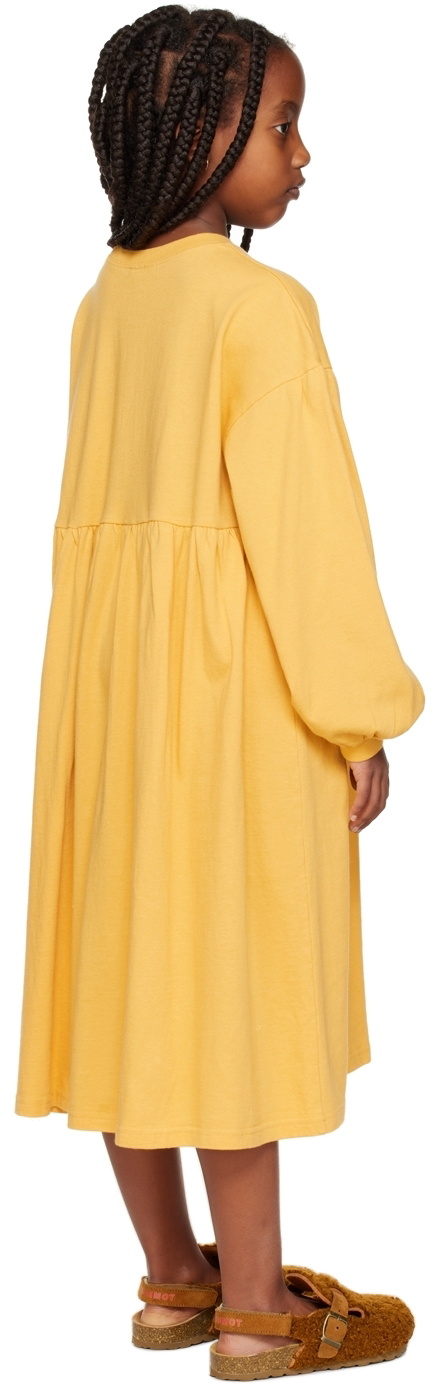 Jellymallow SSENSE Exclusive Kids Yellow 'Hello' Dress