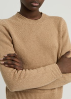 Khaite Leta Cashmere Jumper Beige